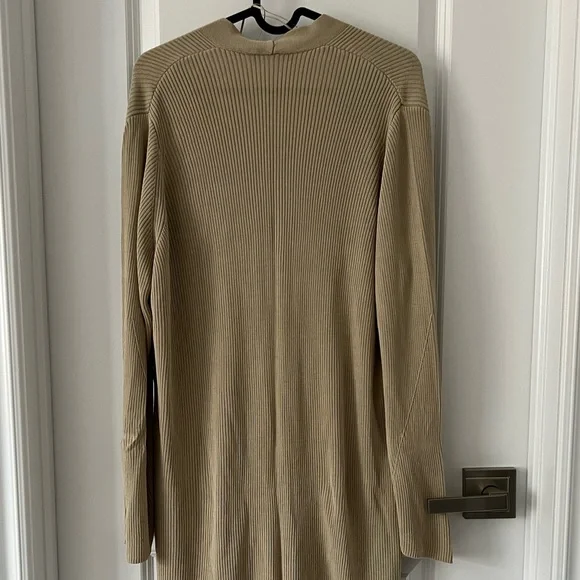 Zara Long Ribbed Cardigan - Picture 5 of 5